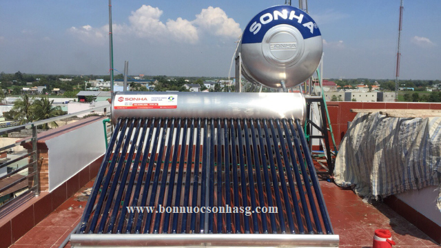 Máy nước nóng năng lượng mặt trời Sơn Hà - Thái Dương Năng gold